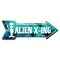 Signmission Alien X-ing Arrow Decal Funny Home Decor 18in Wide D-A-999990 - alternate 1
